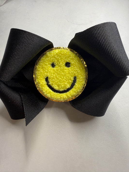 Smiley face bow