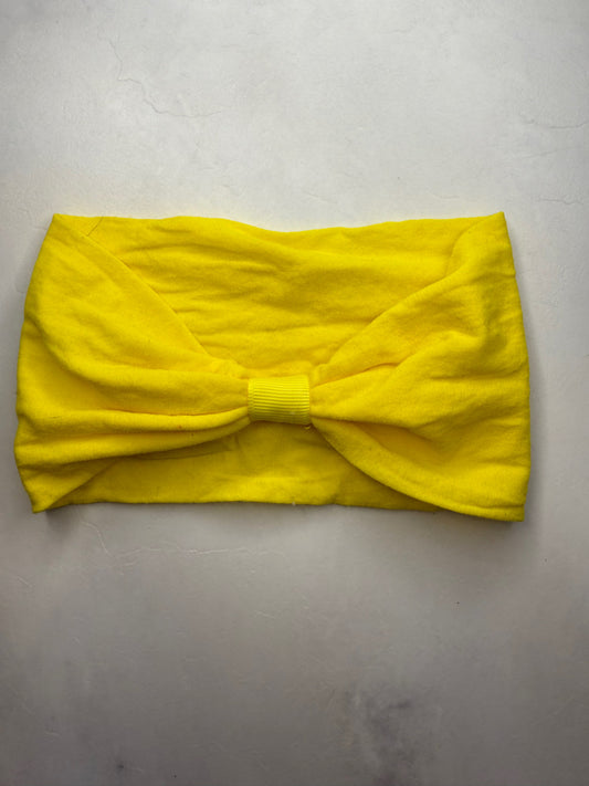 Yellow interchangeable head wrap