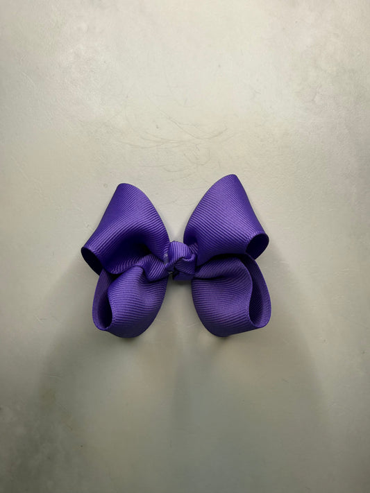 Purple mini bow